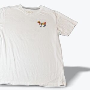 GOAT USA Palm Tree T Shirt Mens Size Medium‎ Tropical Goat Grapic Tee